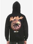 I Don't Know How But They Found Me Night Heat Hoodie, BLACK, alternate