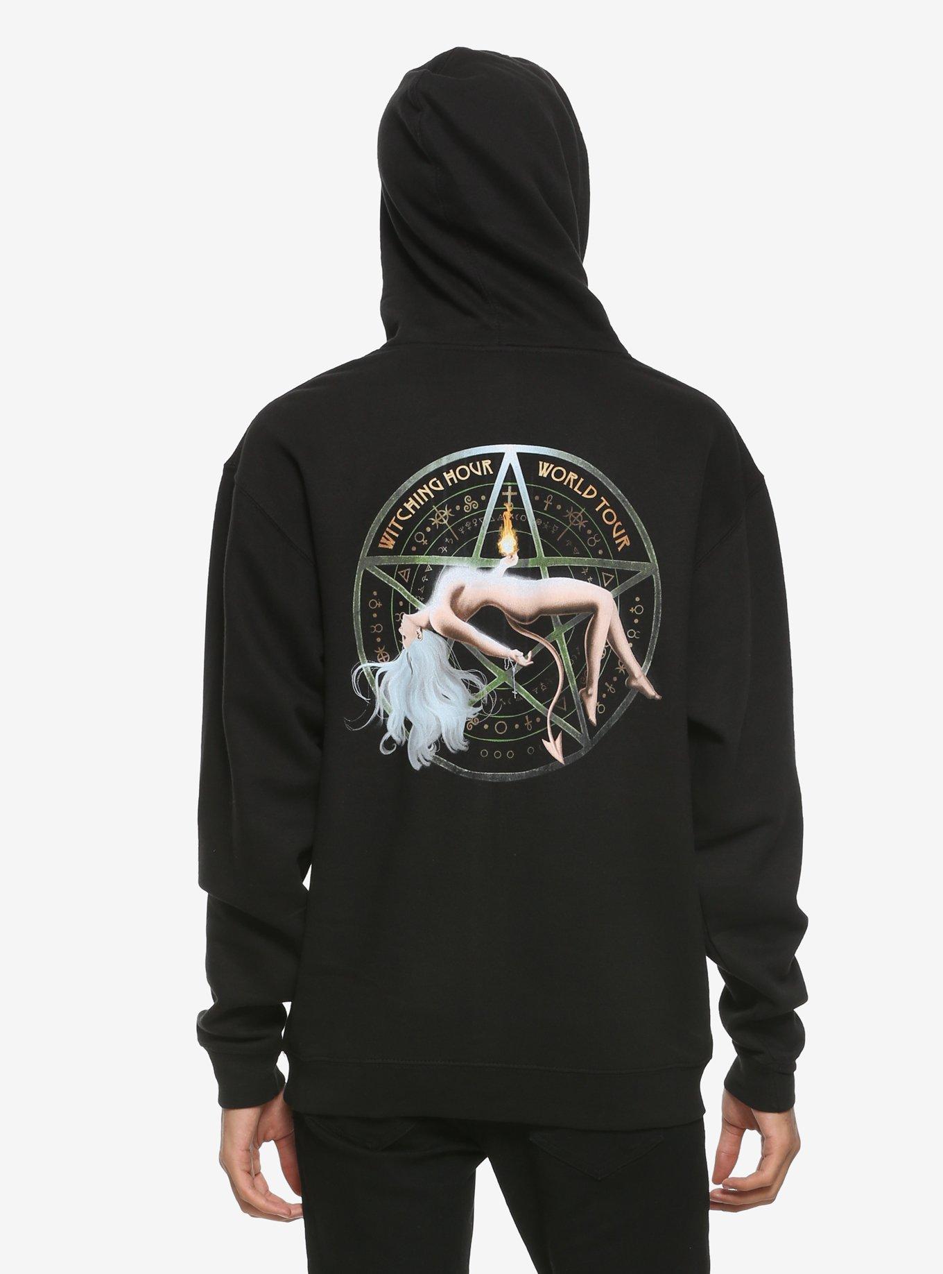 In This Moment Half God Half Devil Hoodie, BLACK, alternate