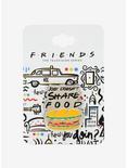 Friends Joey Doesn't Share Food Enamel Pin - BoxLunch Exclusive, , alternate