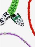 DC Comics The Joker Letter Bead Bracelet Set - BoxLunch Exclusive, , alternate