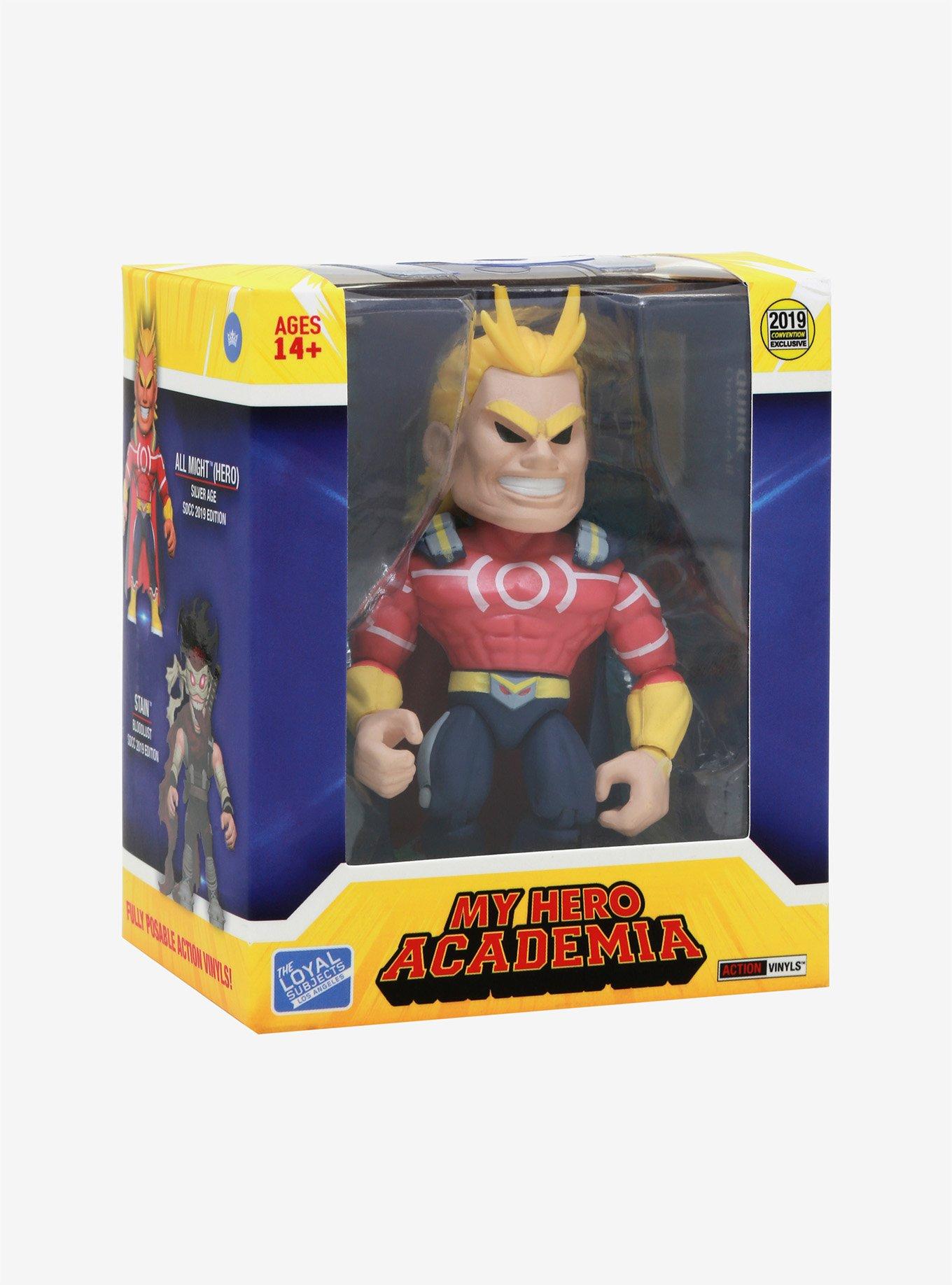 The Loyal Subjects My Hero Academia All Might Silver Age Action Vinyl Summer Convention Exclusive, , alternate