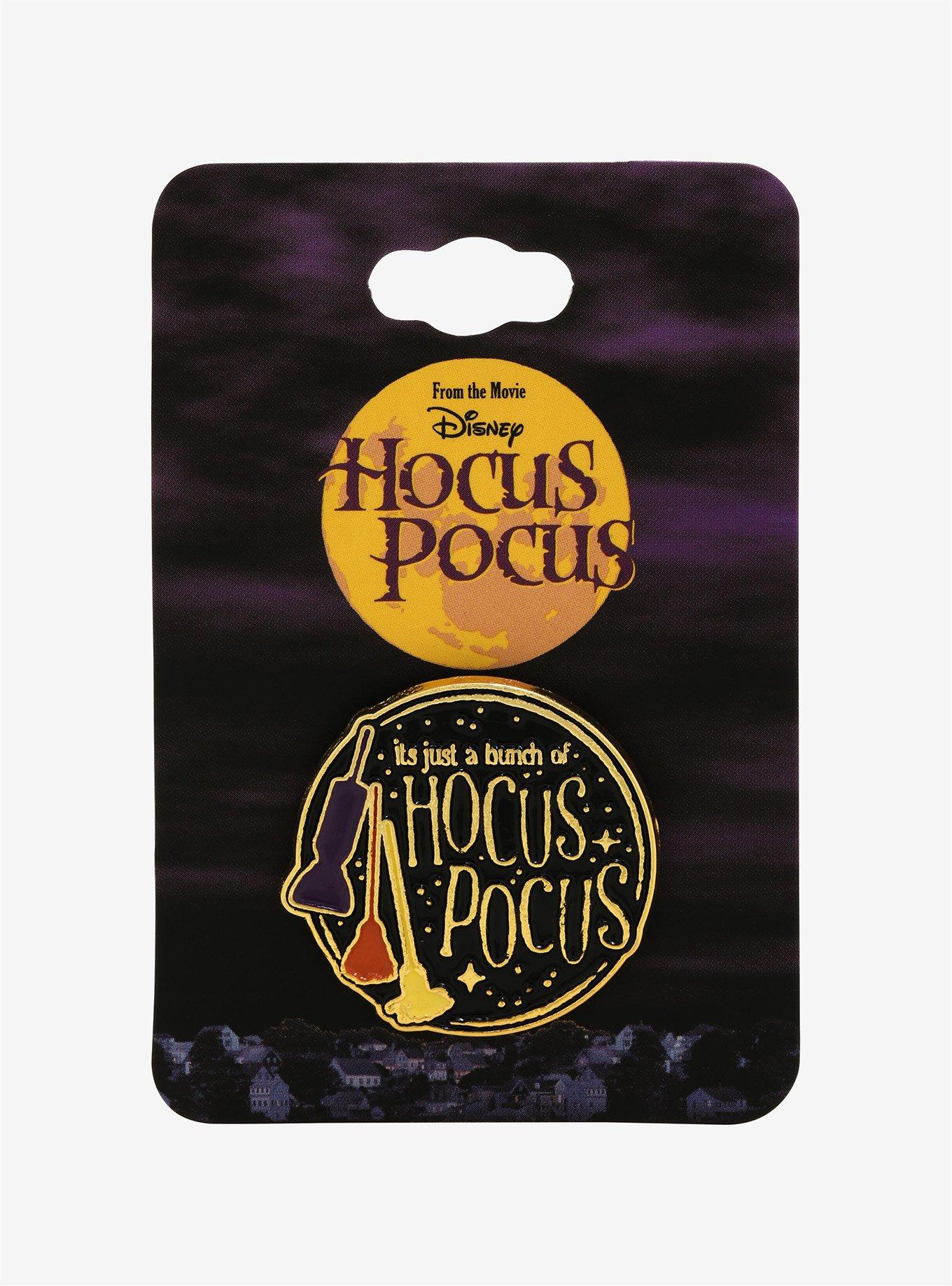 Disney Hocus Pocus Broom Enamel Pin, , alternate
