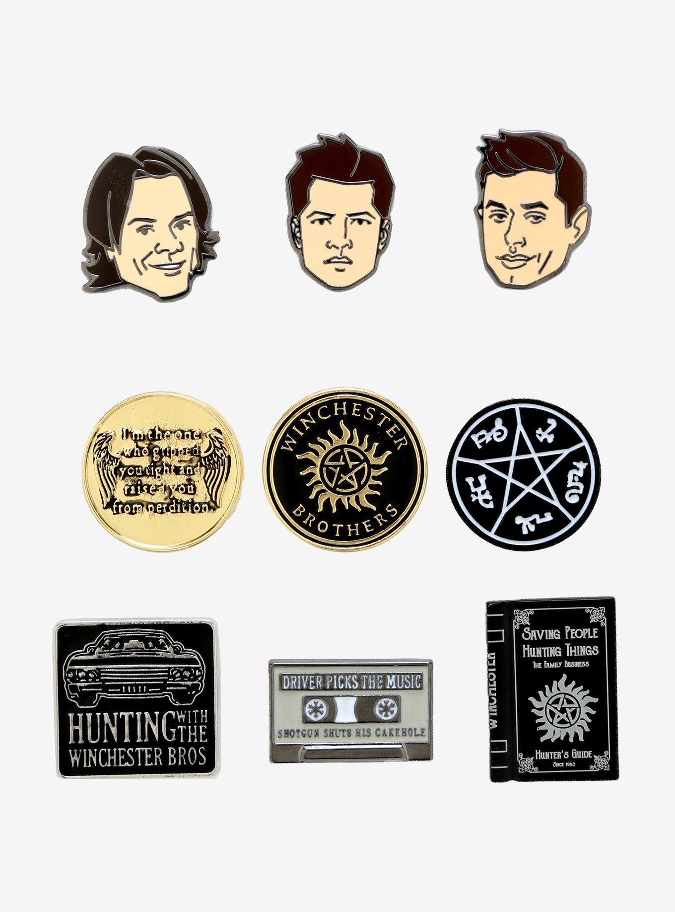 Supernatural Blind Box Enamel Pin, , alternate