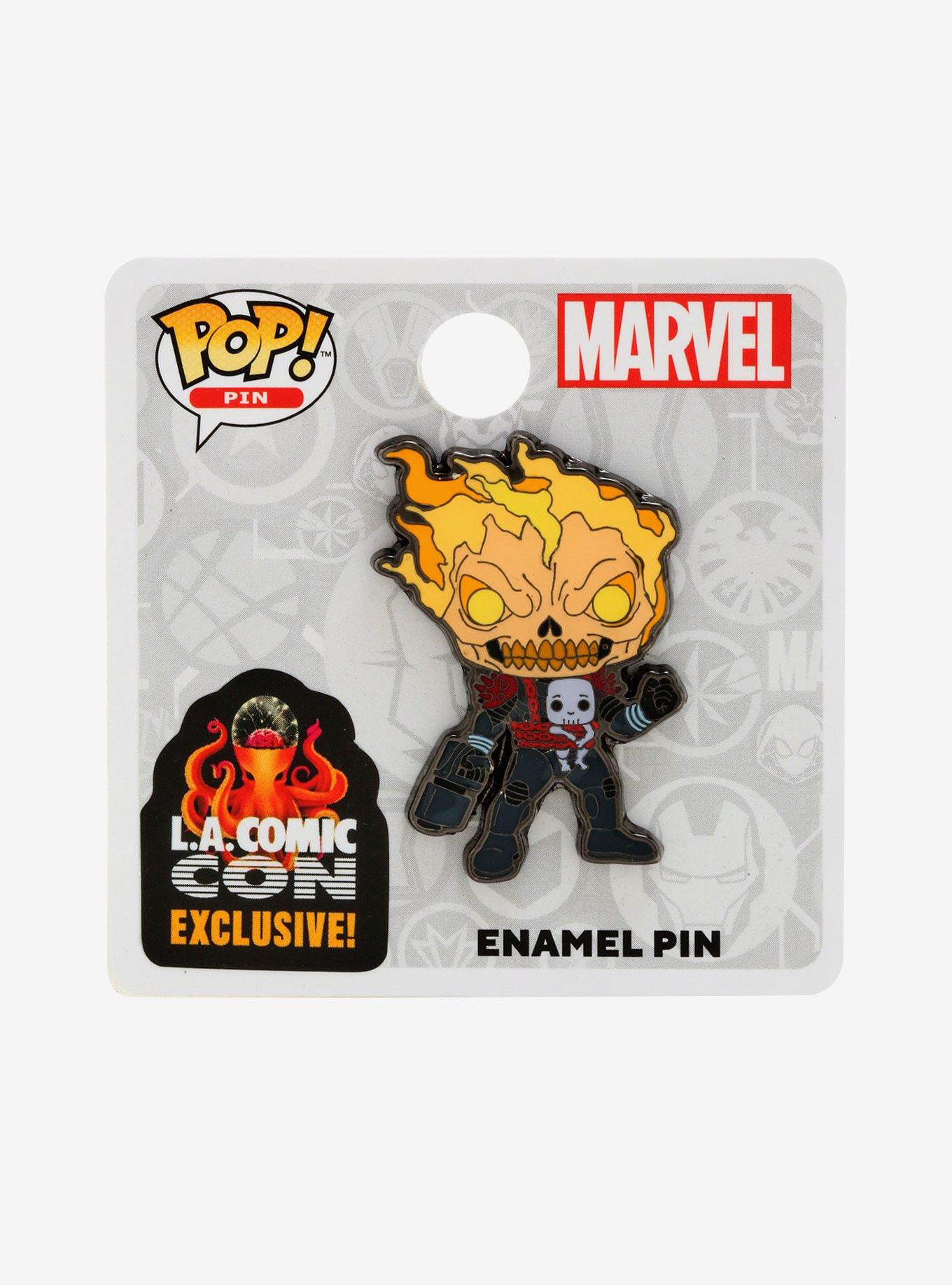 Funko Marvel Pop! Cosmic Ghost Rider Enamel Pin 2019 L.A. Comic Con Exclusive, , alternate