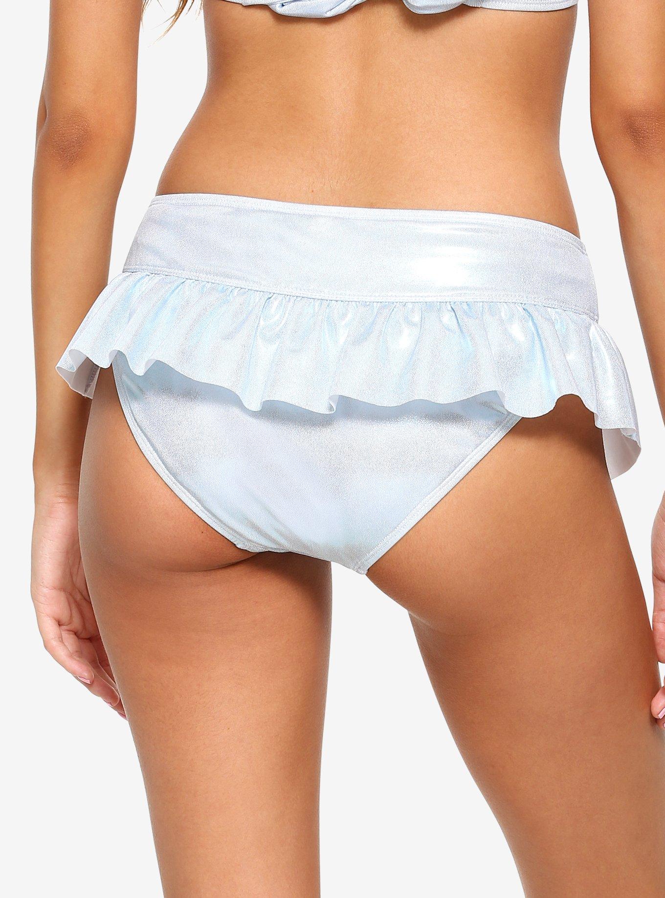 Disney Frozen Elsa Ruffle Swim Bottoms, MULTI, alternate