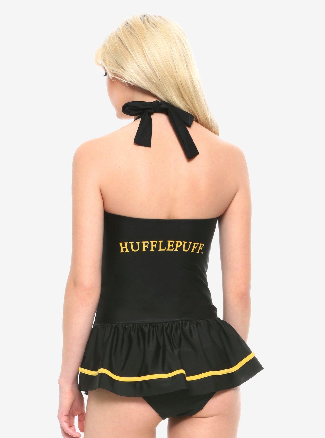 Harry Potter Hufflepuff Swimsuit, MULTI, alternate