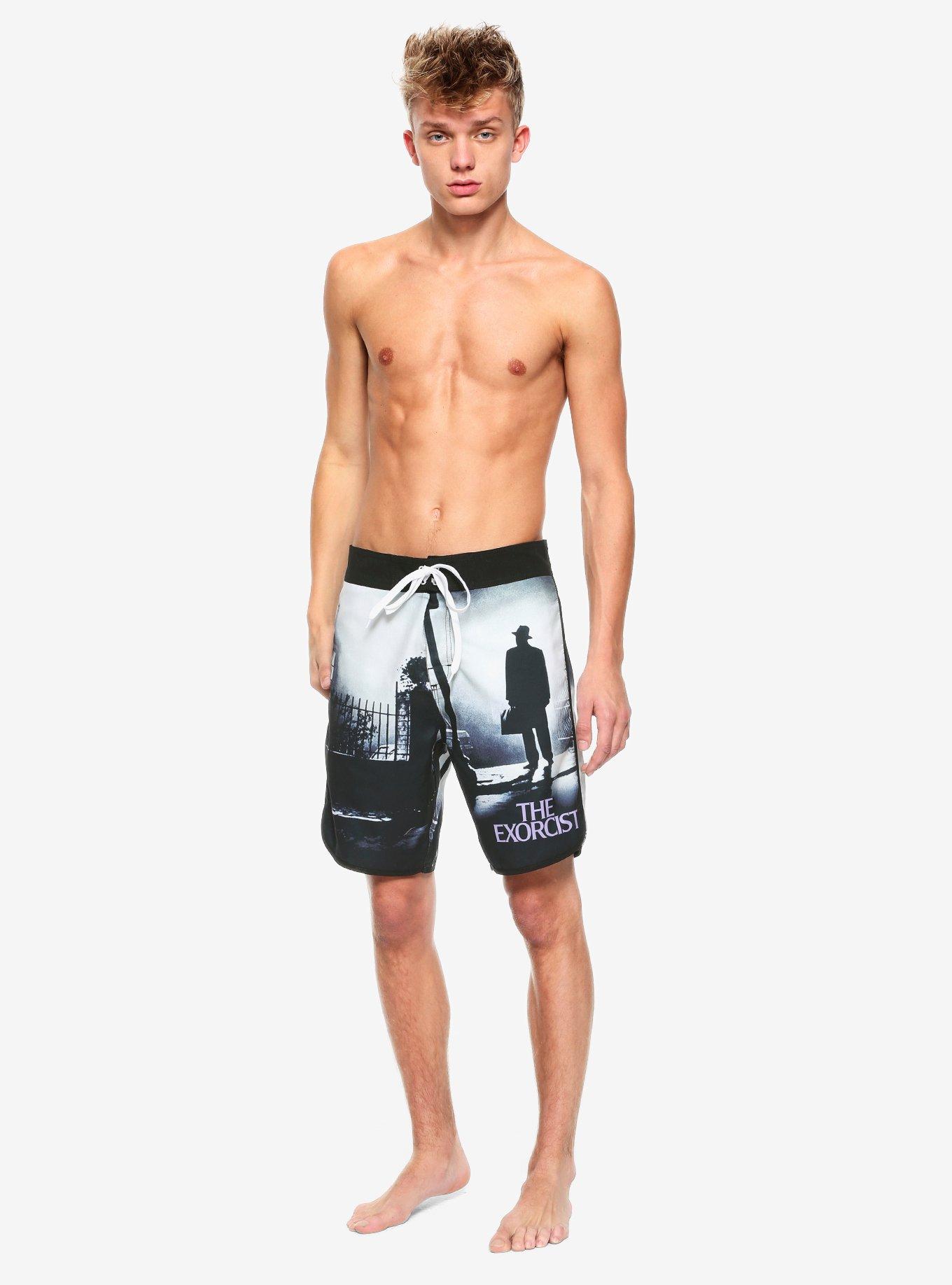 The Exorcist Silhouette Swim Trunks, MULTI, alternate