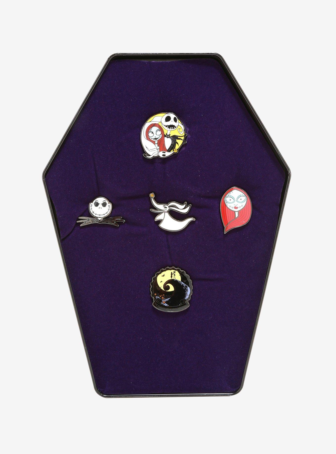 Loungefly The Nightmare Before Christmas Enamel Pin Gift Set, , alternate