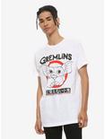 Gremlins Gizmo Line Art T-Shirt, RED, alternate