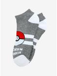 Pokemon Trainer Poke Ball No-Show Socks, , alternate
