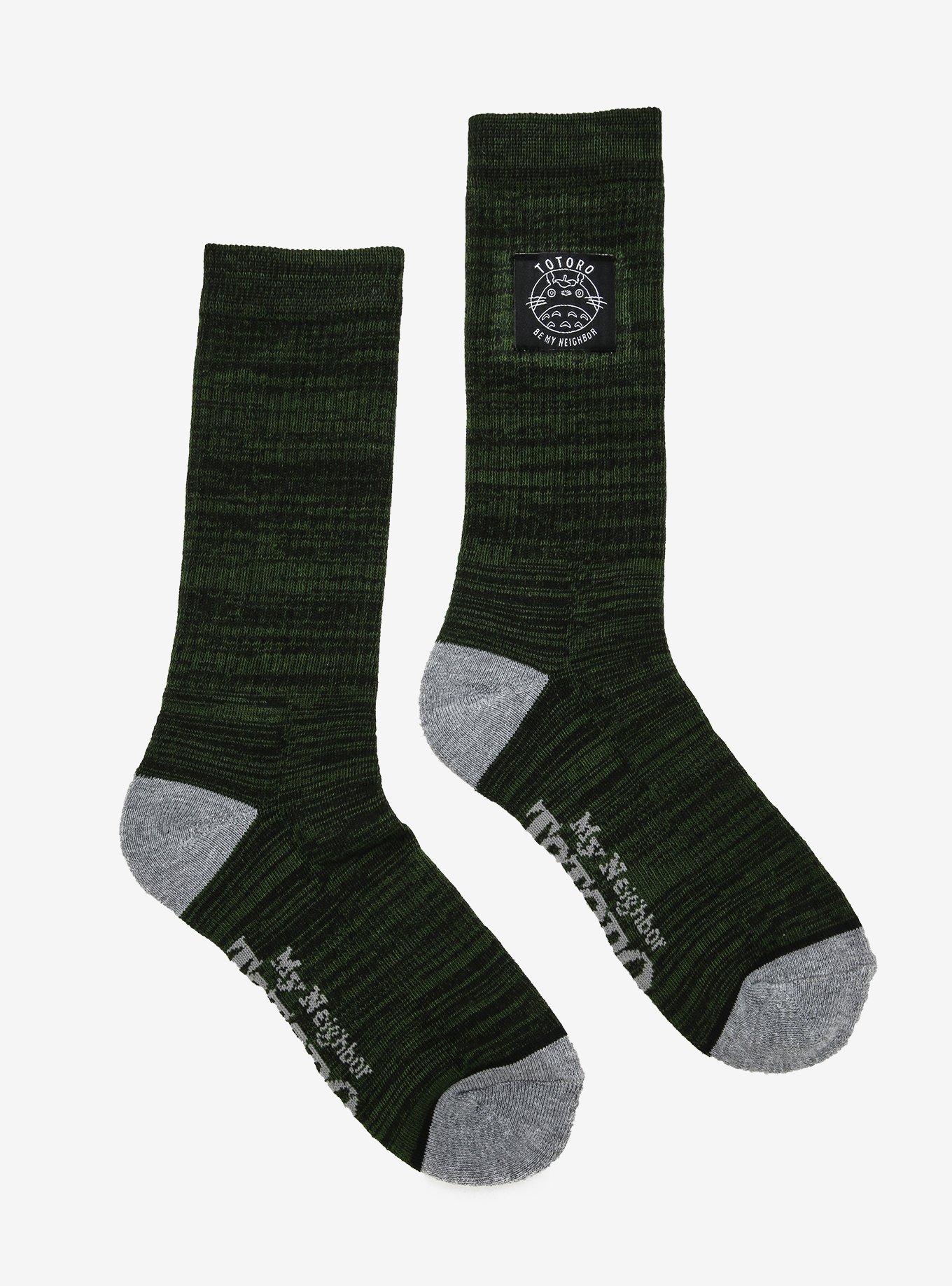 Studio Ghibli My Neighbor Totoro Be My Neighbor Crew Socks - BoxLunch Exclusive, , alternate