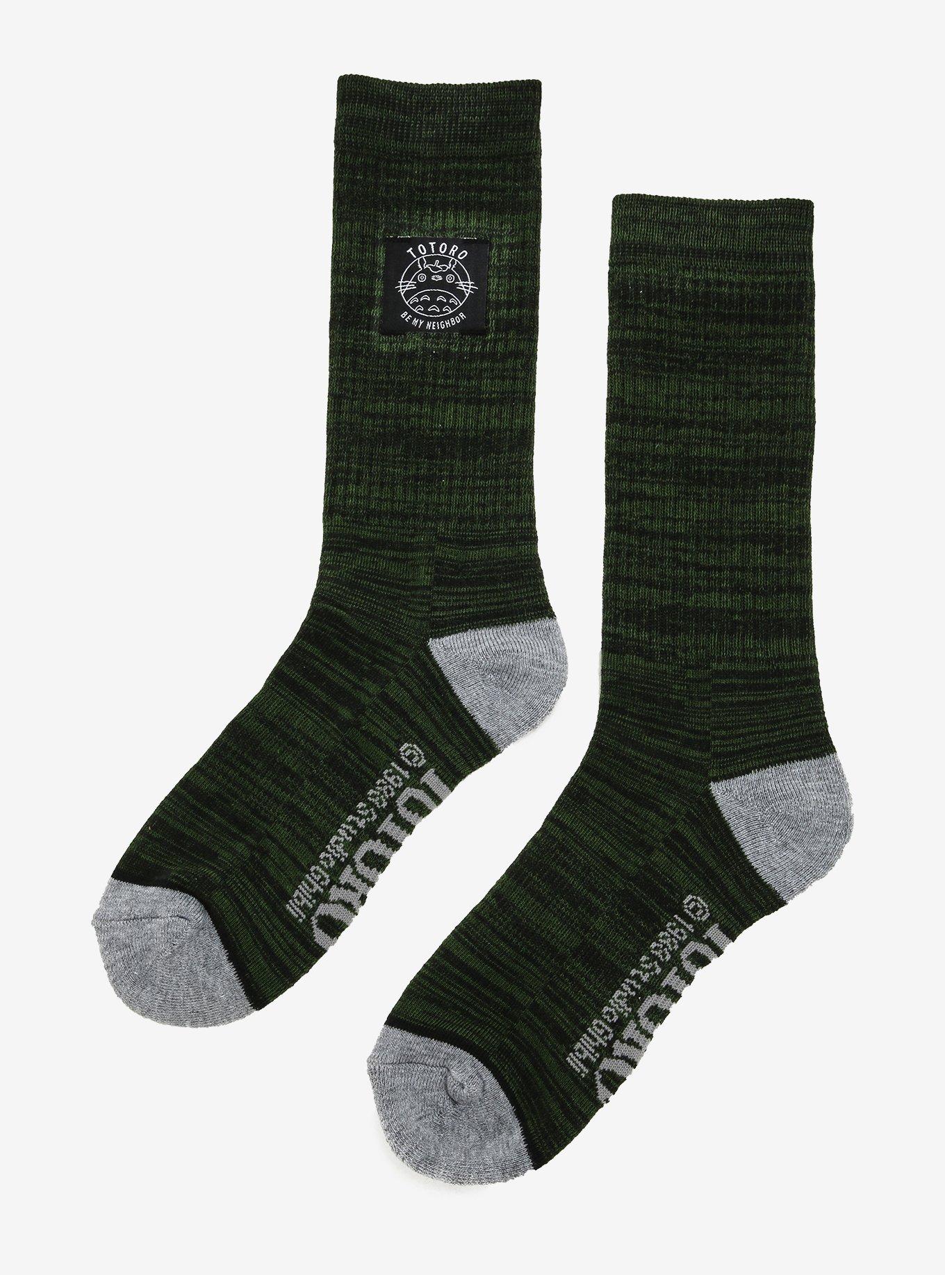 Studio Ghibli My Neighbor Totoro Be My Neighbor Crew Socks - BoxLunch Exclusive, , alternate