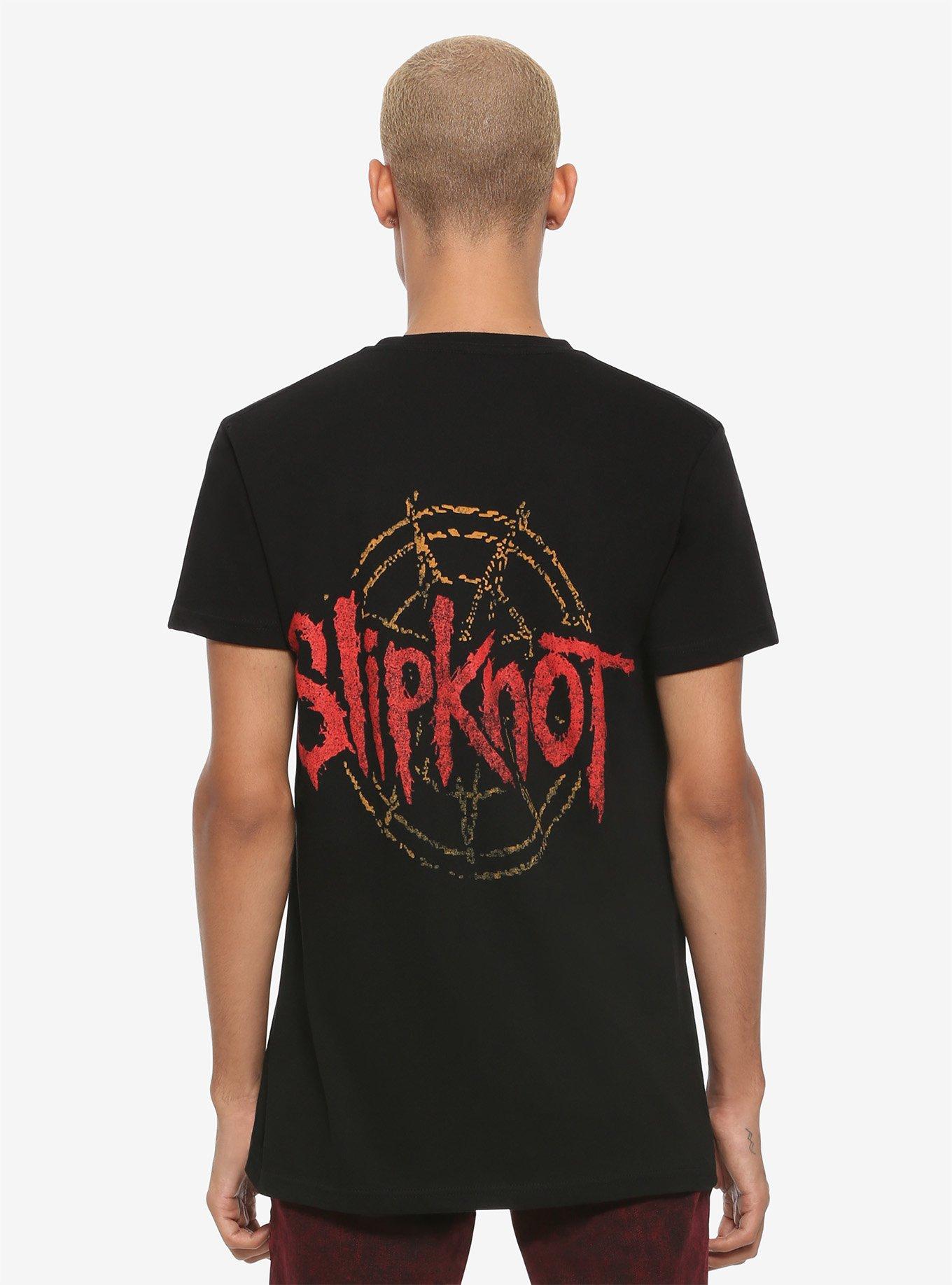 Slipknot We Are Not Your Kind Mask Split T-Shirt, BLACK, alternate