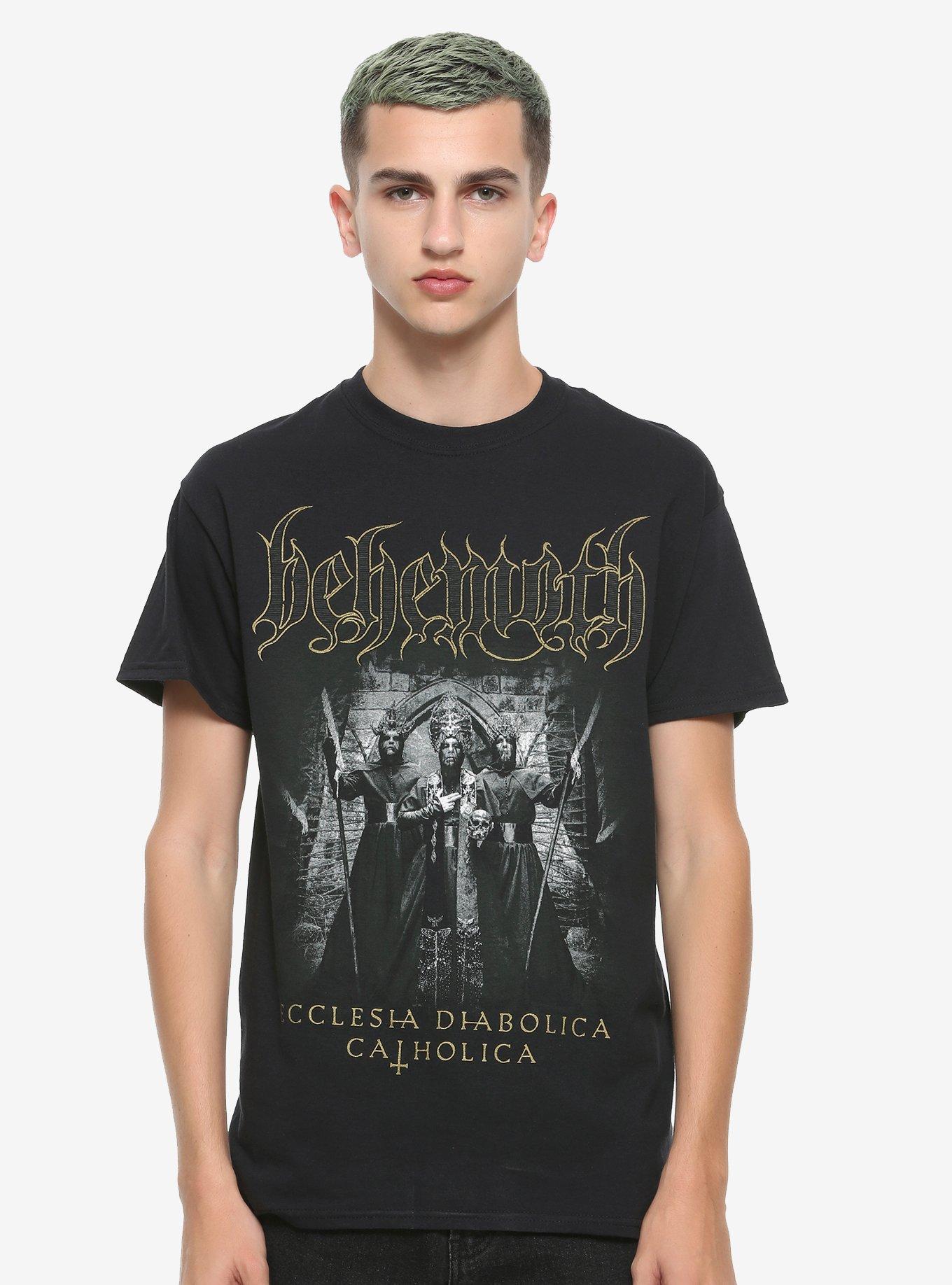 Behemoth Ecclesia Diabolica Catholica T-Shirt, , alternate