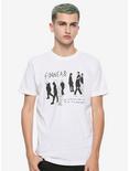 Finneas Silhouettes T-Shirt, WHITE, alternate