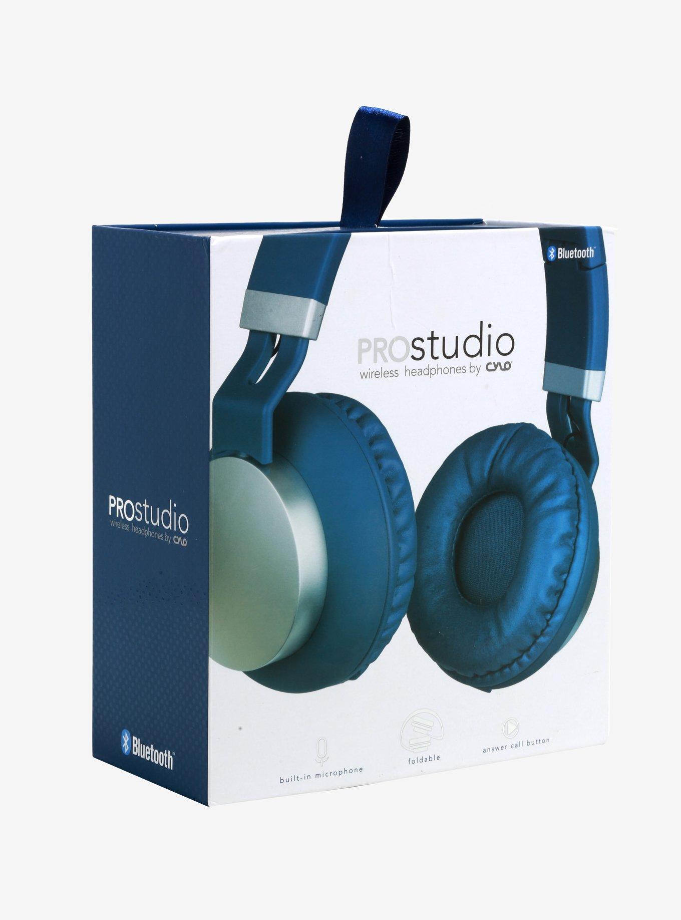 CYLO Pro-Studio Blue Bluetooth Wireless Headphones, , alternate