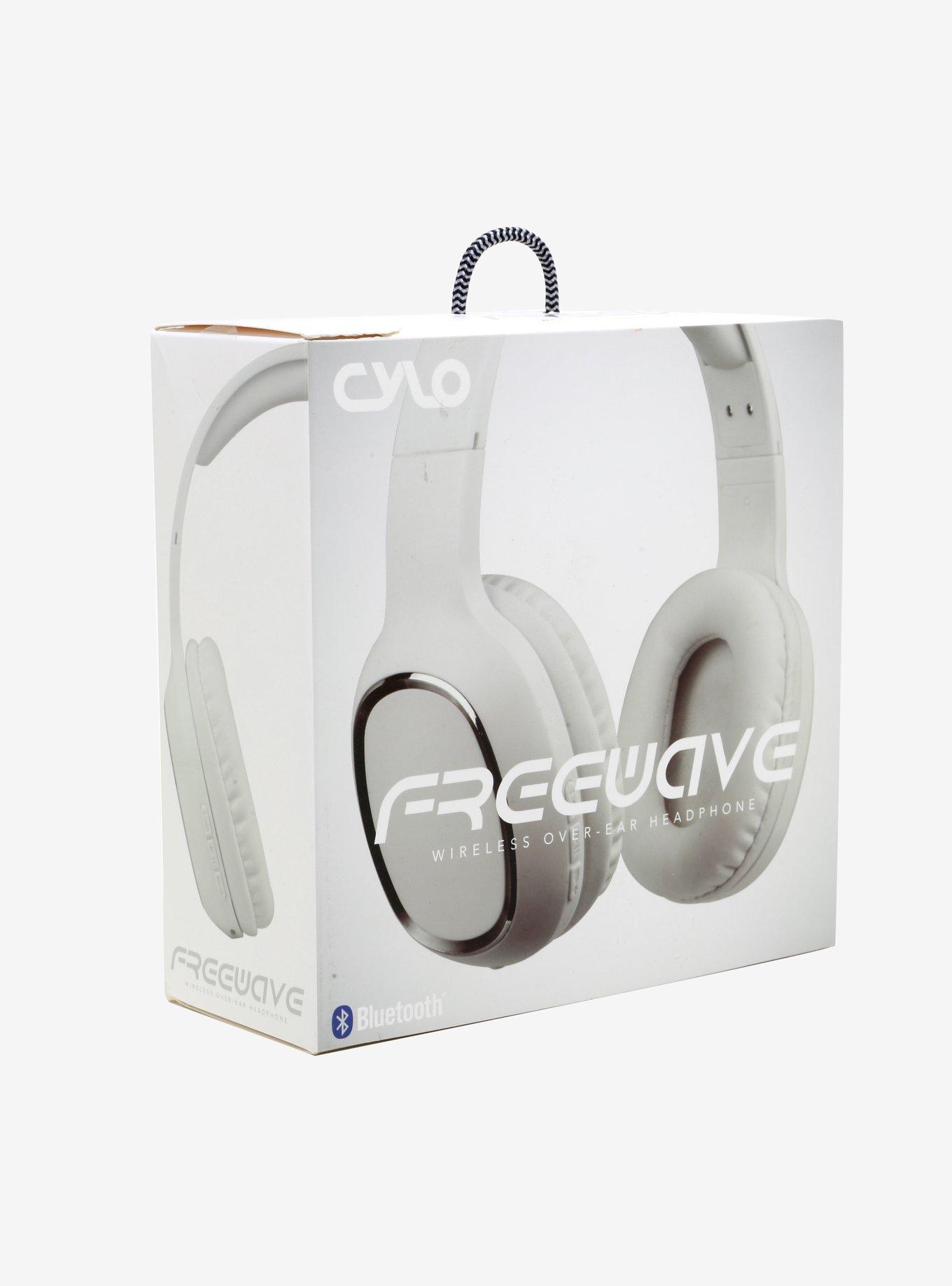 CYLO FreeWave White Bluetooth Wireless Headphones, , alternate
