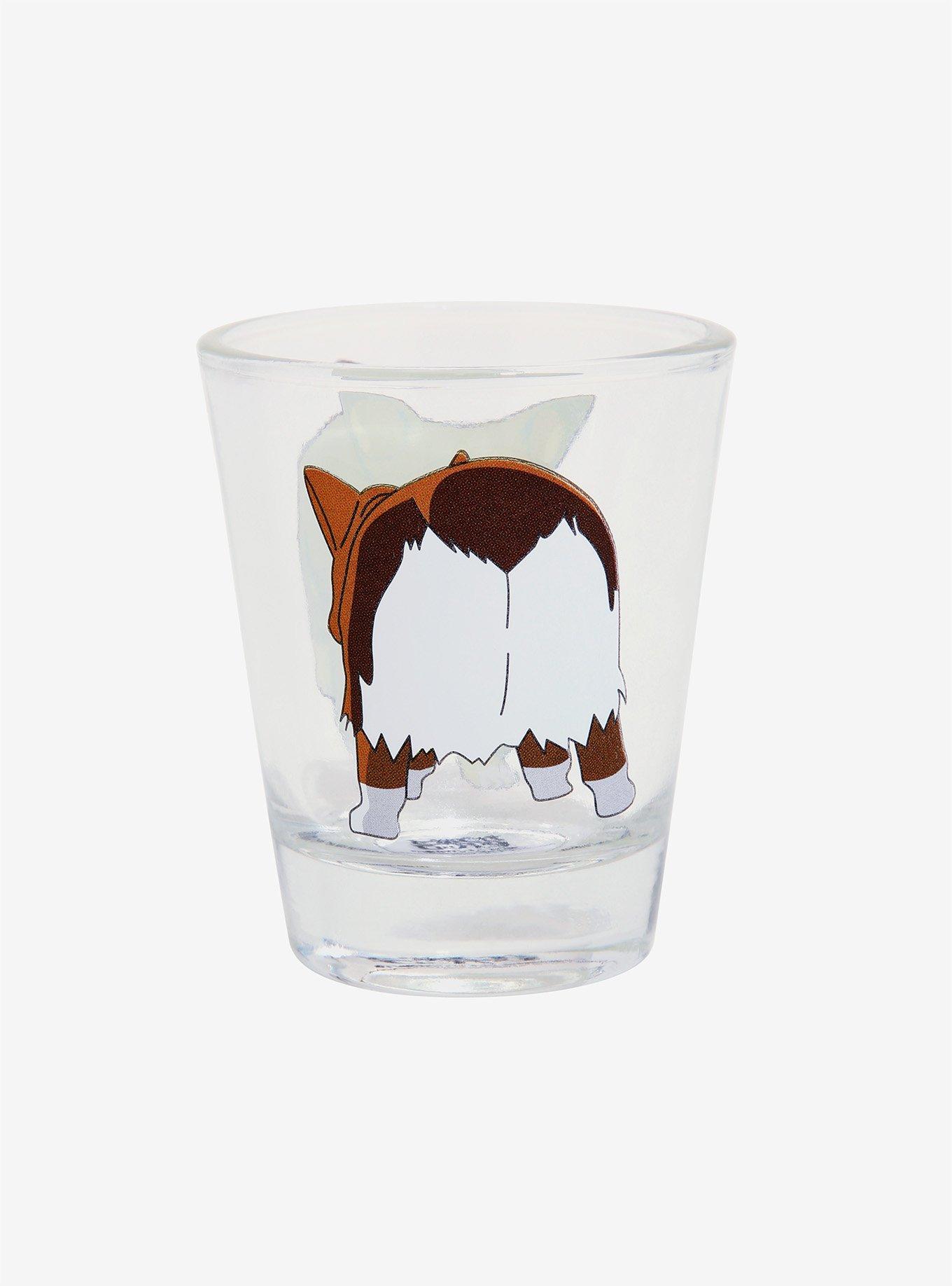 Cowboy Bebop Ein Mini Glass - BoxLunch Exclusive, , alternate