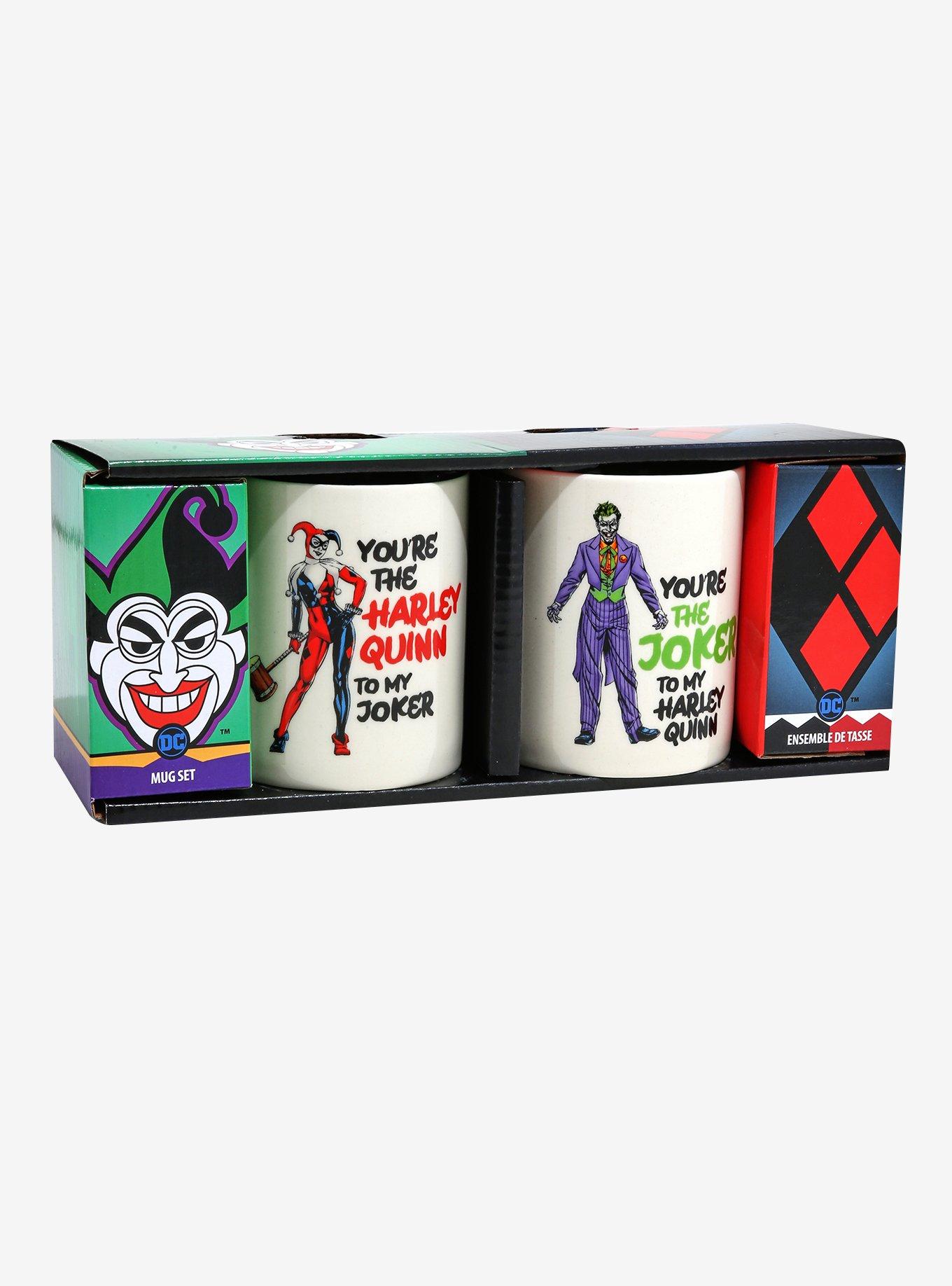 DC Comics The Joker & Harley Quinn Couples Mug Set, , alternate