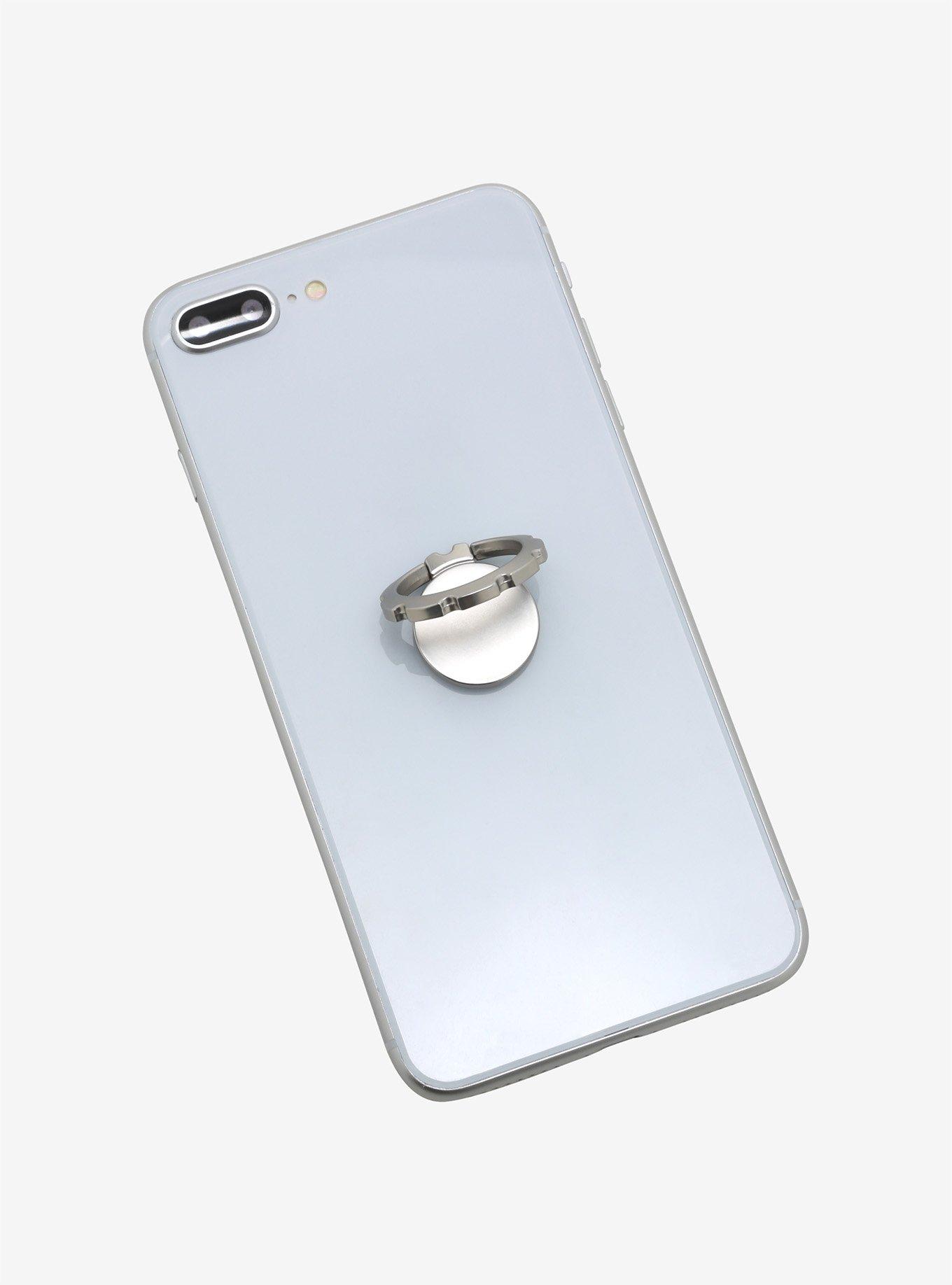 Silver Ruffle Ring Phone Grip & Stand, , alternate