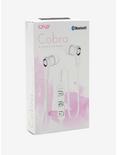 CYLO Cobra White & Pink Bluetooth Earbuds, , alternate