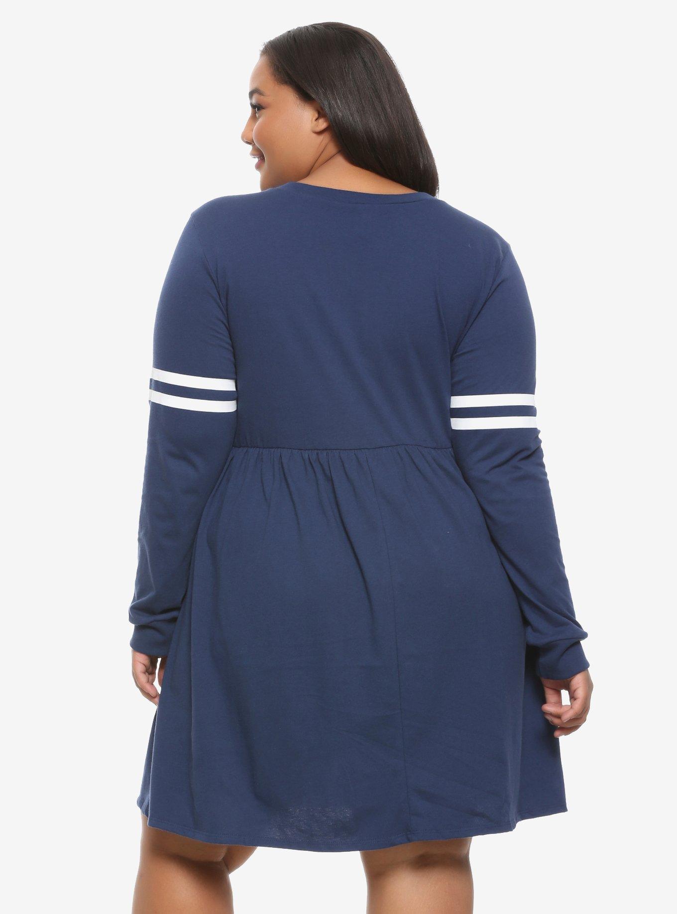 Disney Lilo & Stitch Experiment 626 Dress Plus Size, BLUE, alternate