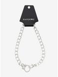 CZ Gem Cuff Chain Necklace, , alternate