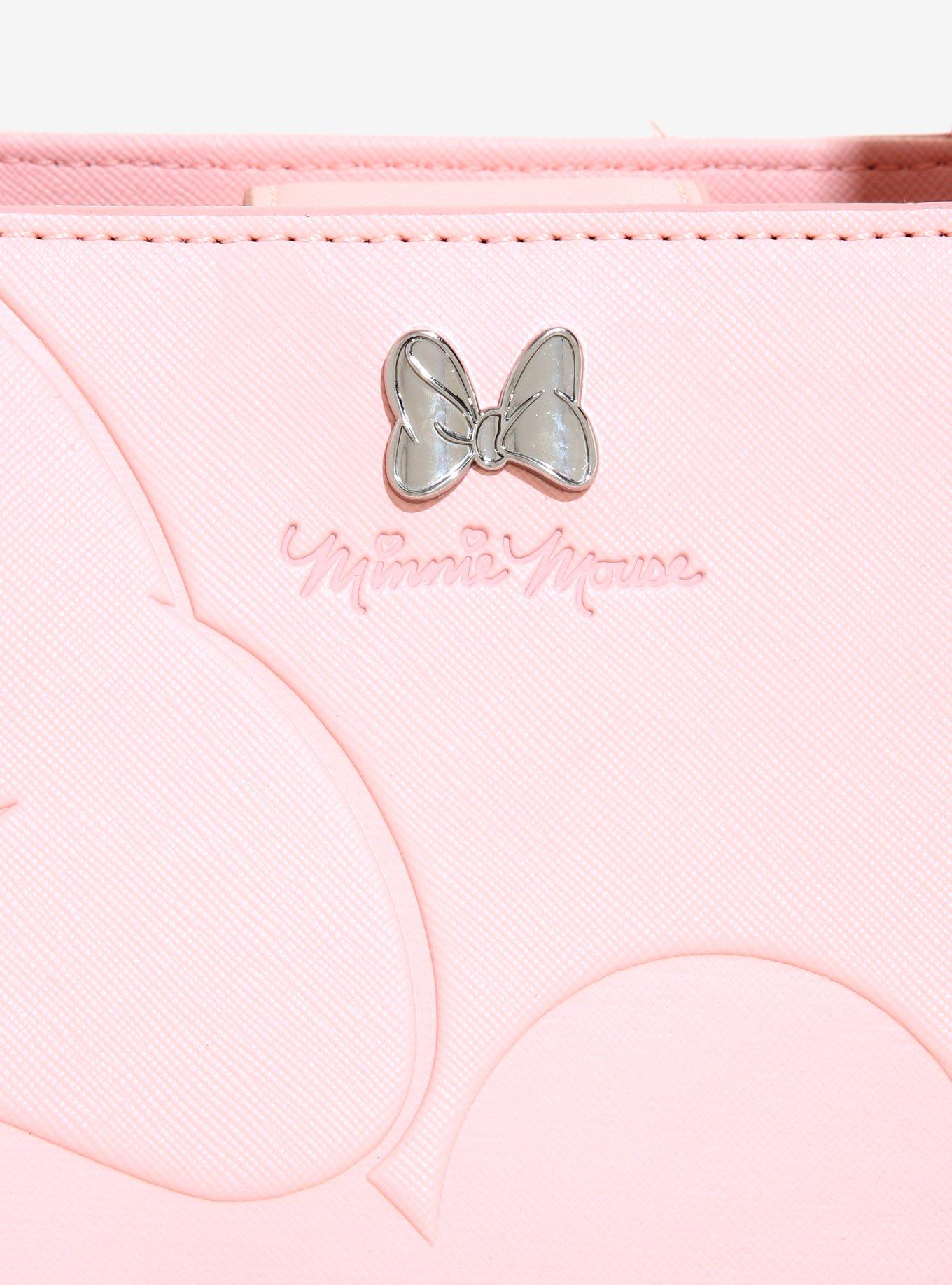 Loungefly Disney Minnie Mouse Pink Handbag, , alternate