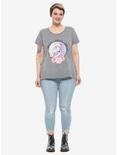 Sailor Moon Pastel Roses Girls T-Shirt Plus Size, MULTI, alternate