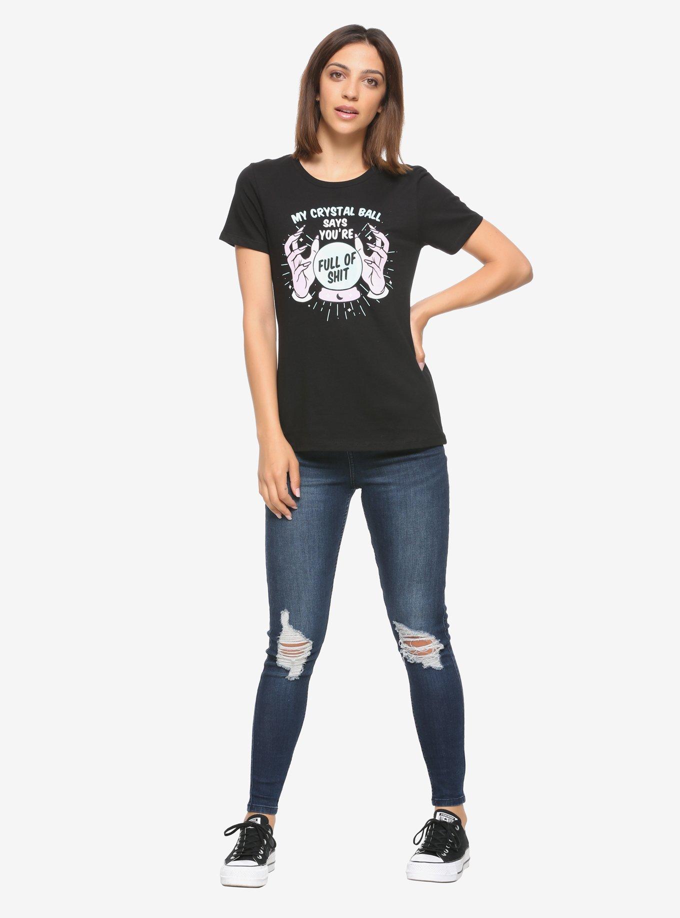 Crystal Ball Girls T-Shirt, MULTI, alternate