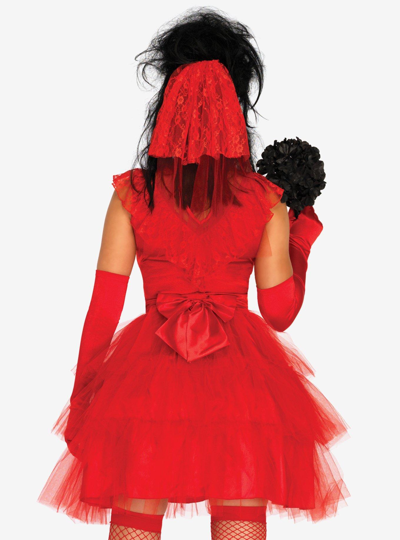 Beetle Bride Costume, RED, alternate