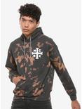 My Chemical Romance Coffin Bleach Washed Hoodie, MULTI, alternate