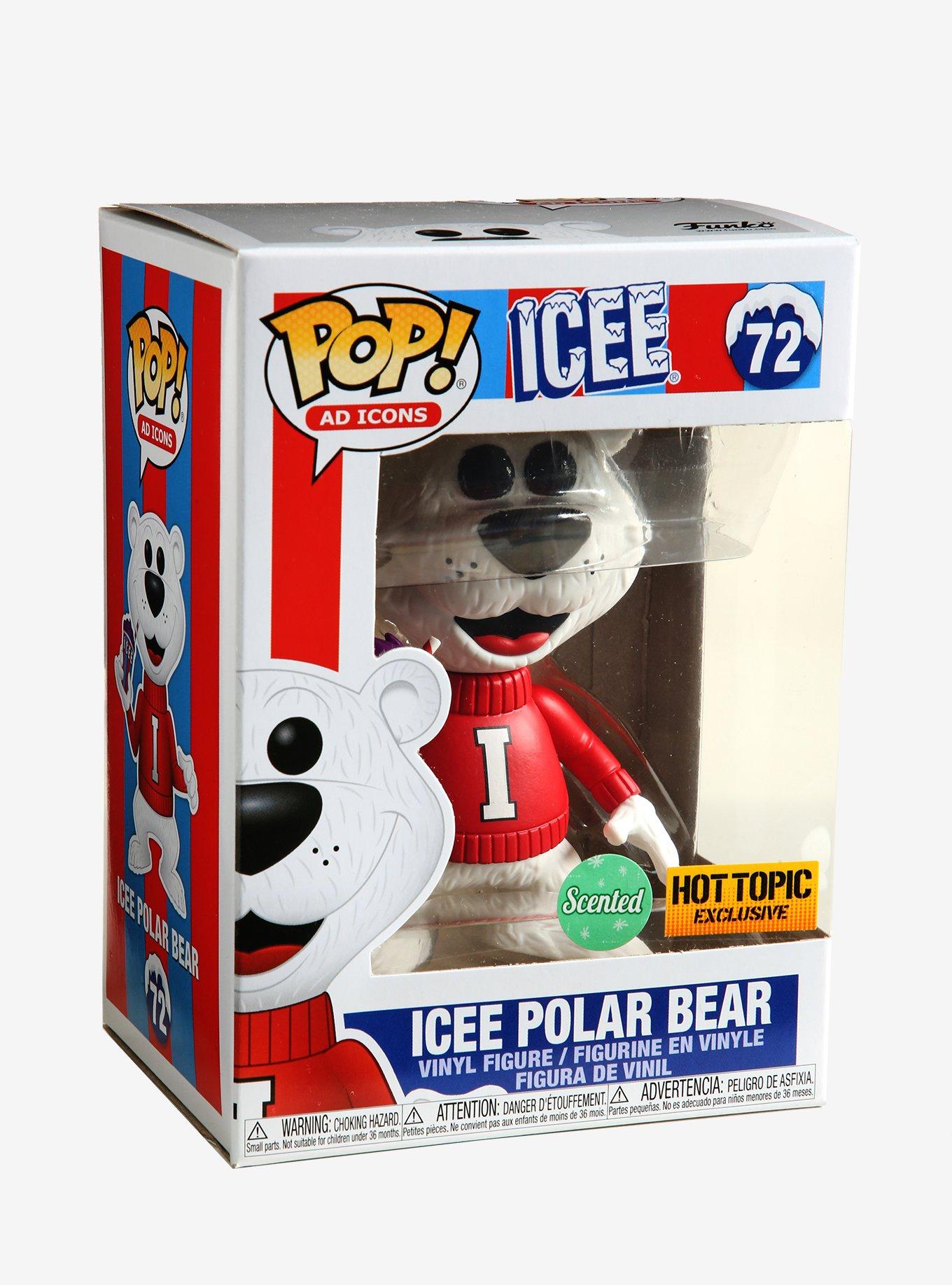 Funko ICEE Pop! Ad Icons ICEE Polar Bear (Scented) Vinyl Figure Hot Topic Exclusive, , alternate