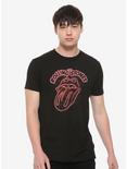 The Rolling Stones Neon Tongue Logo T-Shirt, BLACK, alternate