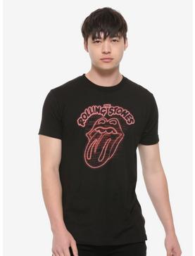 The Rolling Stones Neon Tongue Logo T-Shirt, , hi-res