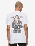 Michael Jackson Bad Tracklist T-Shirt, WHITE, alternate