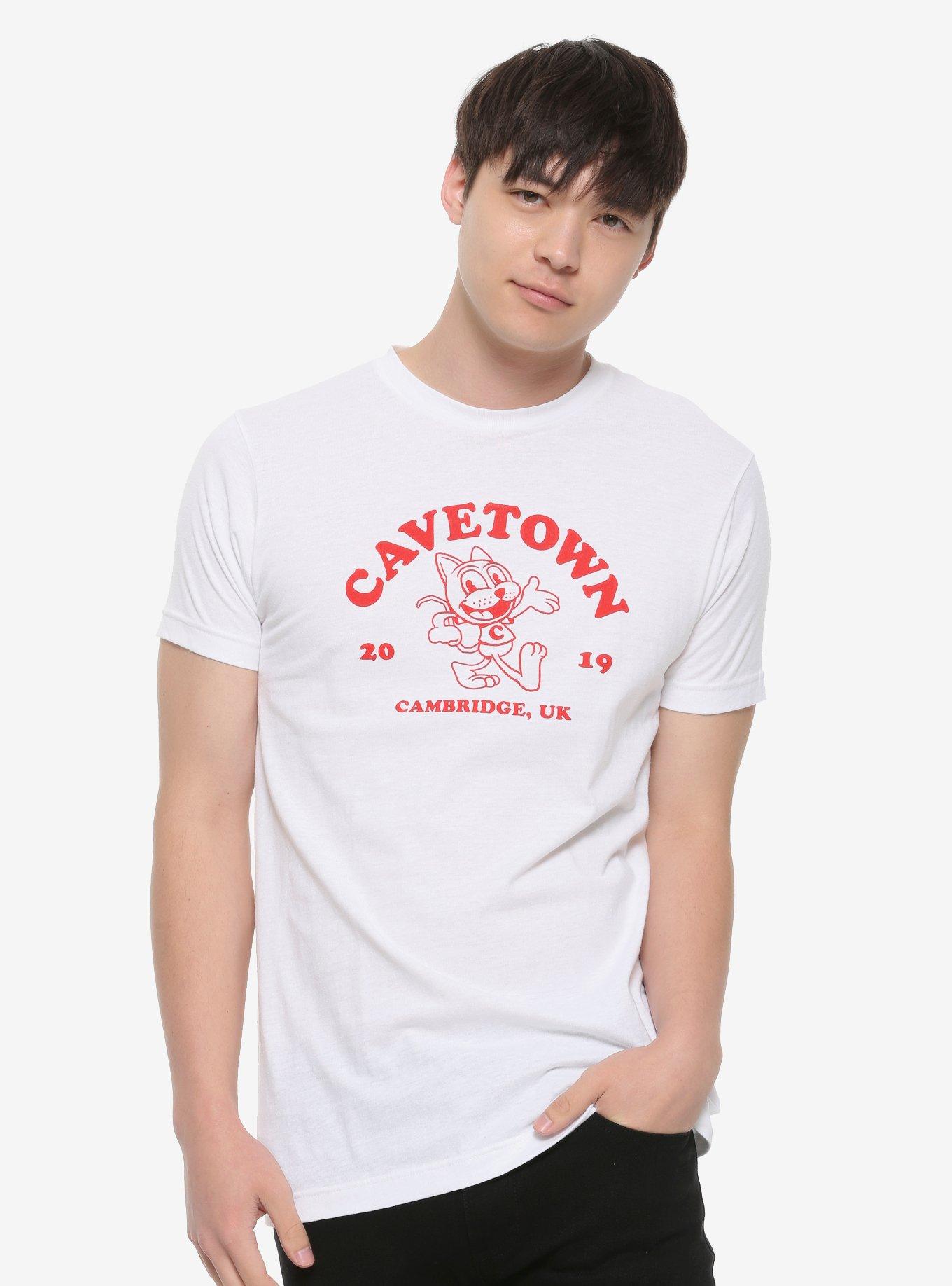 Cavetown Mascot White T-Shirt, WHITE, alternate