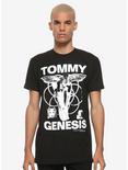 Tommy Genesis Angel Devil T-Shirt, BLACK, alternate