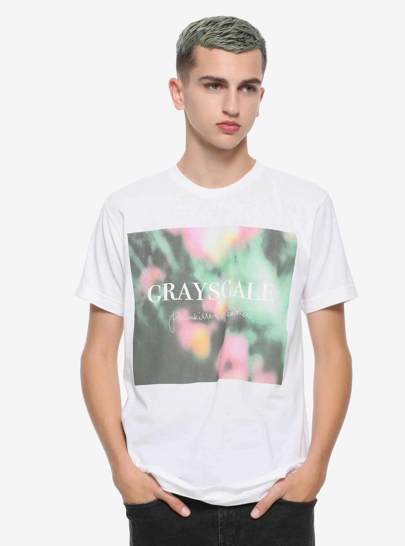 Grayscale Painkiller Weather T-Shirt, WHITE, alternate