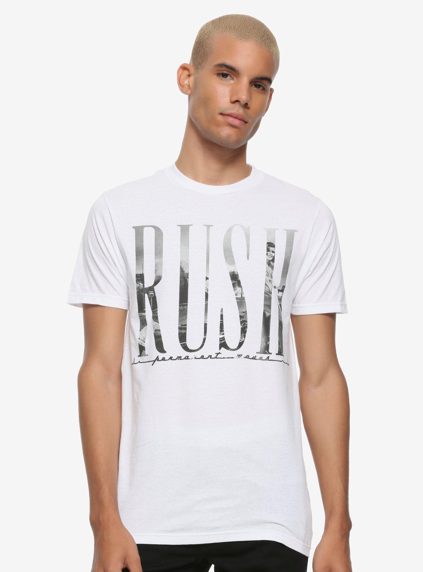 Rush Permanent Waves Tracklist T-Shirt, WHITE, alternate