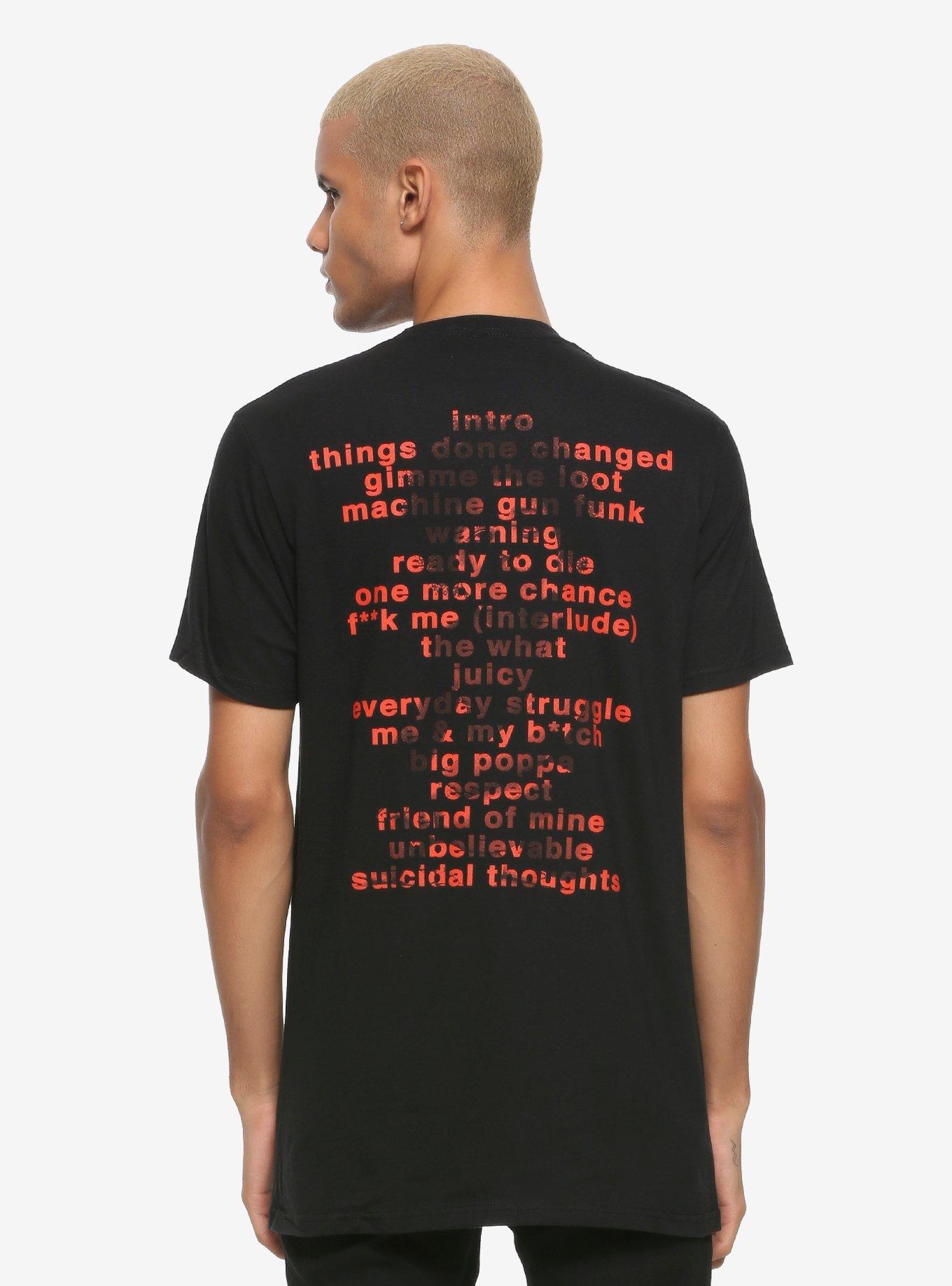 The Notorious B.I.G. Ready To Die Tracklist T-Shirt, , alternate