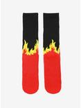 Flaming Crew Socks, , alternate