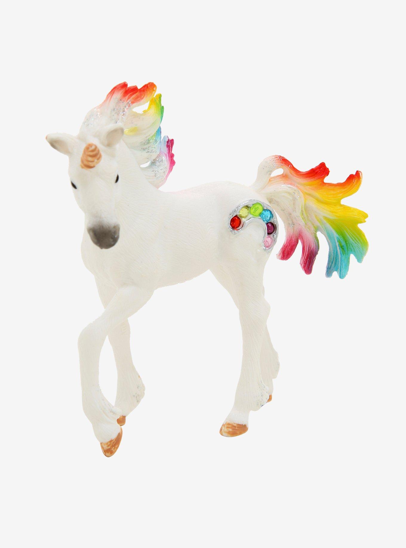 Rainbow Unicorn Foal Figure, , alternate