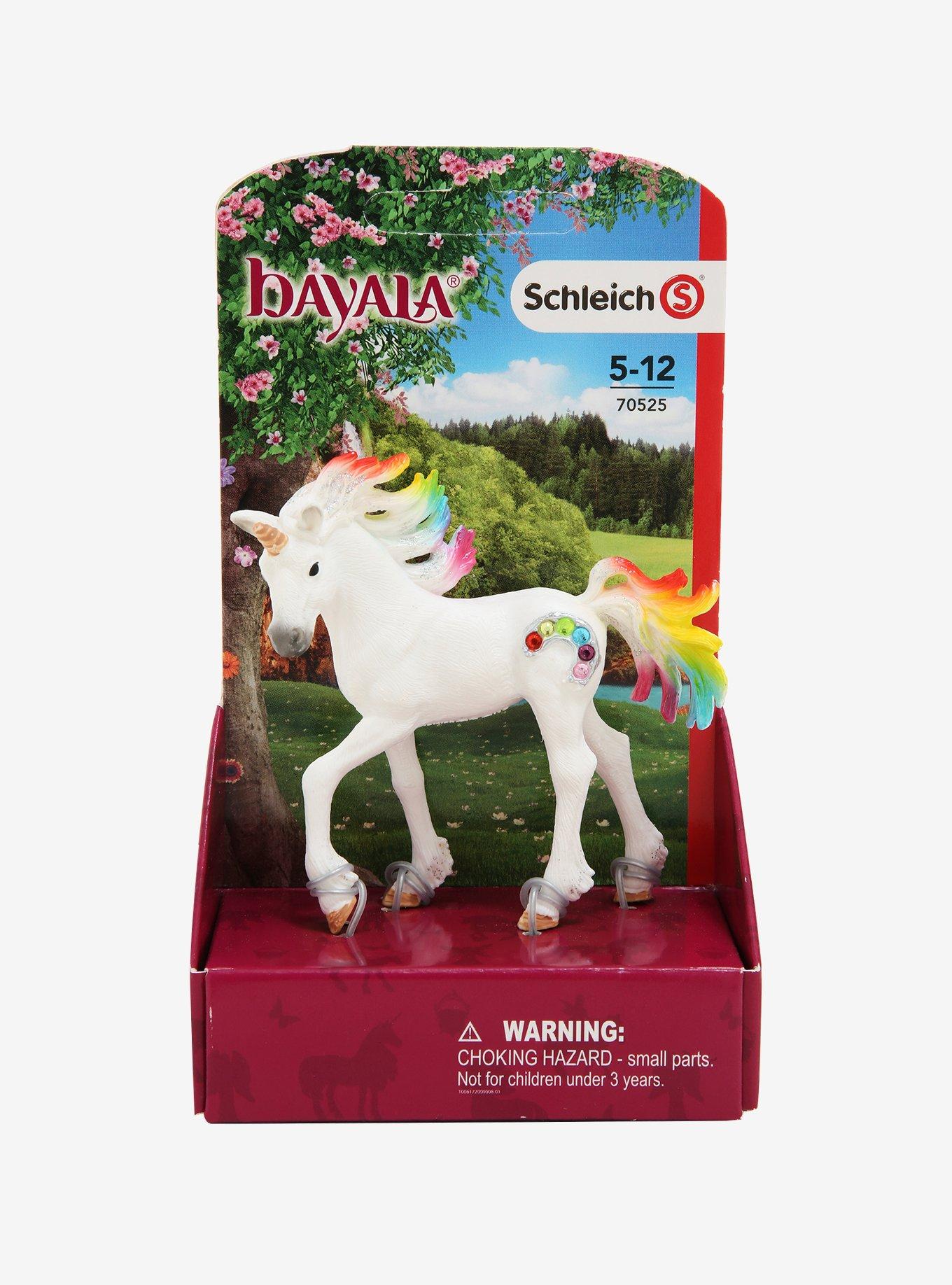 Rainbow Unicorn Foal Figure, , alternate