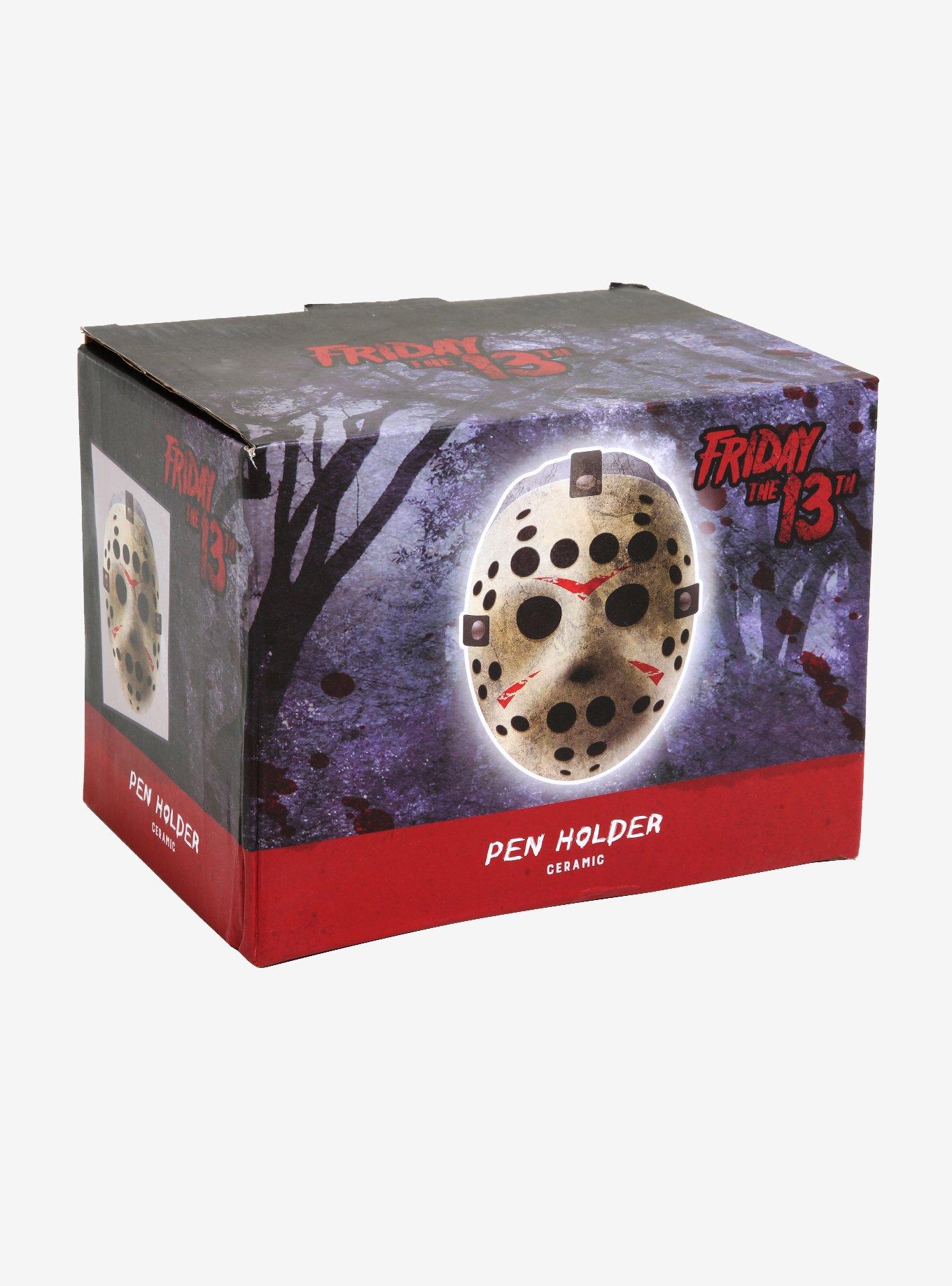 Friday The 13th Jason Mask Pen Holder, , alternate