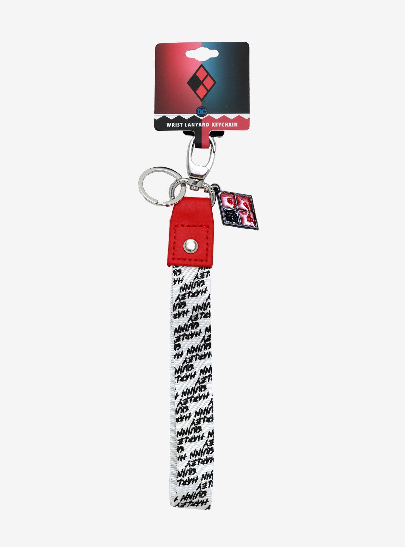 DC Comics Harley Quinn Wrist Lanyard, , alternate