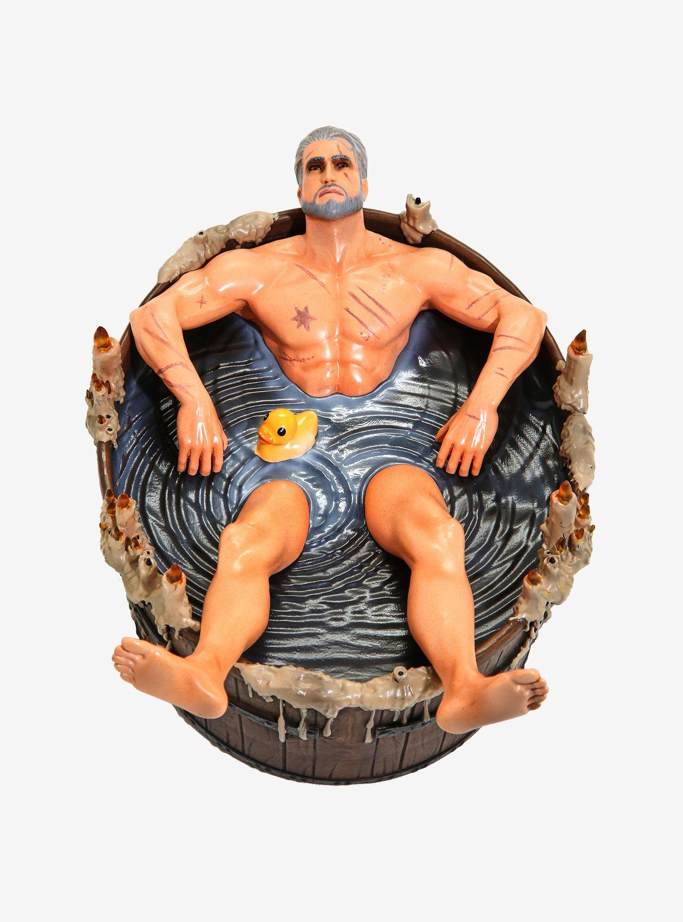 The Witcher 3: Wild Hunt Geralt in Bath Statuette, , alternate