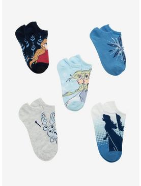 Disney Frozen 2 No-Show Socks 5 Pair, , hi-res
