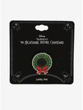 Disney The Nightmare Before Christmas Scary Wreath Lenticular Enamel Pin - BoxLunch Exclusive, , alternate