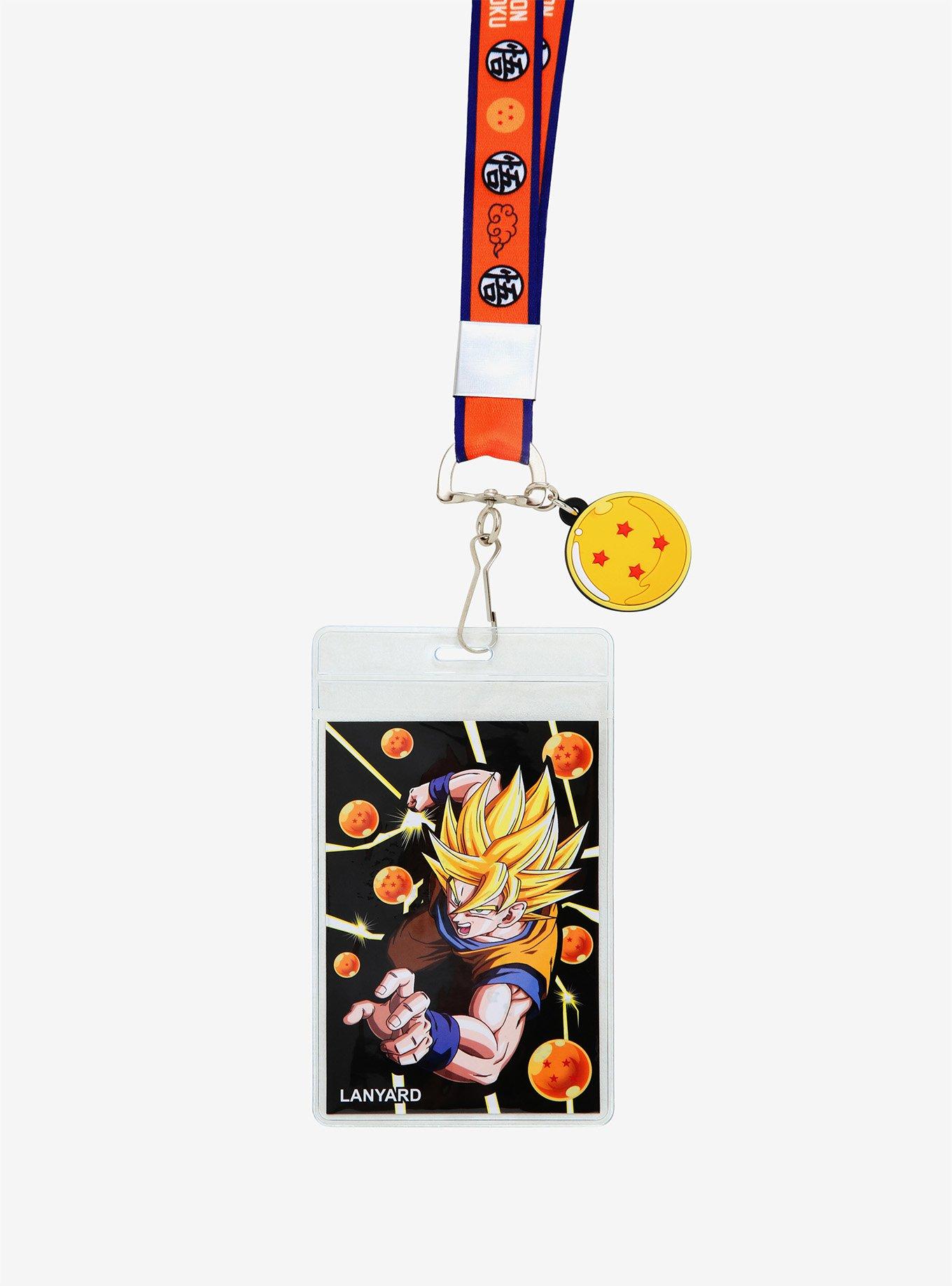Dragon Ball Z Son Goku Lanyard - BoxLunch Exclusive, , alternate